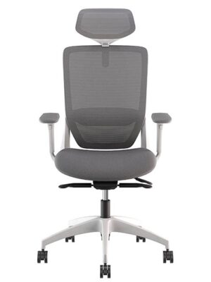 Silla Dirección Soul Express White Respaldo Alto